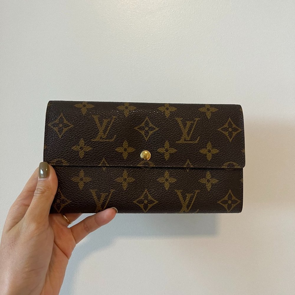 Louis Vuitton Monogram Coated Canvas Continental Wallet